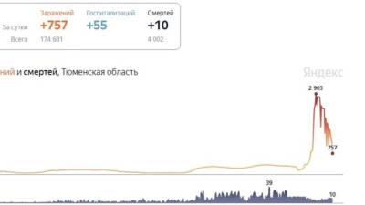 В Тюменской области продолжается спад заболеваемости коронавирусом - nashgorod.ru - Россия - Тюменская обл. - Югра - окр. Янао - Скончался