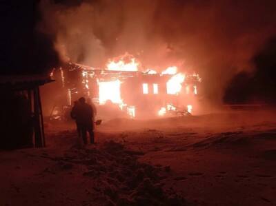 В МЧС назвали причину смертельного пожара в Ижемском районе - bnkomi.ru - респ. Коми - район Ижемский