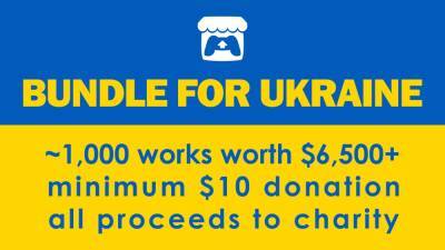 На itch.io собирают деньги в поддержку Украины и продают пакет из 991 игры за $10 - itc.ua - Украина