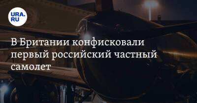 Владимир Путин - Грант Шаппс - В Британии конфисковали первый российский частный самолет - ura.news - Россия - США - Украина - Англия - Донецкая обл.