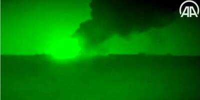 Появилось видео горящего российского крейсера Москва после ракетного удара ВСУ - nv.ua - Москва - Россия - Украина