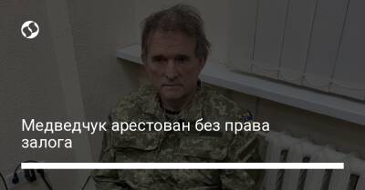 Виктор Медведчук - Медведчук арестован без права залога - liga.net - Москва - Украина - Киев - Львов - Приднестровье