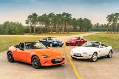 Mazda выпустит новое поколение родстера MX-5 в 2024 году - autostat.ru - Япония