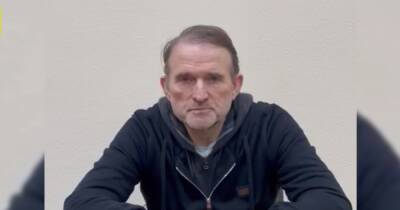 Владимир Зеленский - Владимир Путин - Виктор Медведчук - Алексей Арестович - Оксана Марченко - Азов - Медведчук просит Зеленского и Путина обменять его на защитников и жителей Мариуполя (видео) - focus.ua - Россия - Украина - Мариуполь