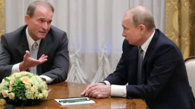 Владимир Зеленский - Владимир Путин - Виктор Медведчук - Война в Украине: кум Путина предложил обменять его на пленных - germania.one - Россия - Украина - Германия - Мариуполь