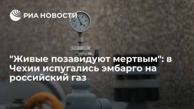 Эксперт Новески: большинство чехов замерзнут следующей зимой при эмбарго на российский газ - smartmoney.one - Москва - Россия - Украина - Чехия - Европа