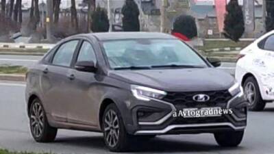 На дорогах замечен седан Lada Vesta NG Cross - usedcars.ru - Тольятти