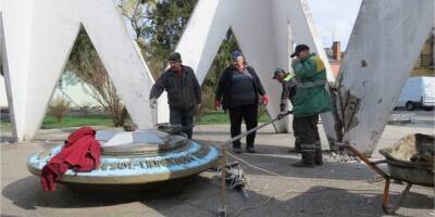 В Дрогобыче демонтируют советский мемориал Вечный огонь - nv.ua - Украина - Львов