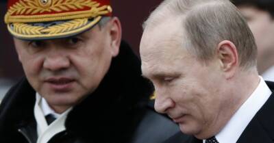 Сергей Шойгу - Владимир Путин - Ирина Верещук - Шойгу доложил Путину, что Мариуполь "взят под контроль" - rus.delfi.lv - Россия - Украина - Латвия - Мариуполь