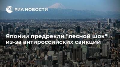 Sankei Shimbun: запрет на импорт древесины грозит Японии волной "лесного шока" - smartmoney.one - Москва - Россия - Япония - Москва