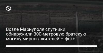 Петр Андрющенко - Возле Мариуполя спутники обнаружили 300-метровую братскую могилу мирных жителей – фото - liga.net - Украина - Мариуполь