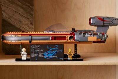 Люк Скайуокер - Lego - Lego выпустит детализированный лендспидер X-34 Люка Скайуокера длиной почти полметра. Он состоит из 1890 деталей - itc.ua - Украина