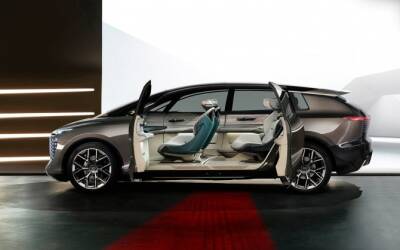 Audi представила концептуальный минивэн urbansphere - autostat.ru