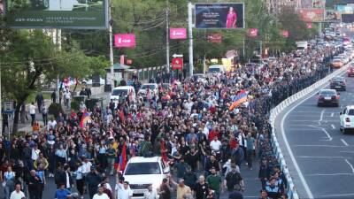 Никола Пашинян - В Ереване проходят акции протеста оппозиции - svoboda.org - Азербайджан - Ереван