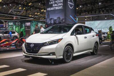 Nissan Leaf - Nissan обновил электромобиль Leaf - autostat.ru