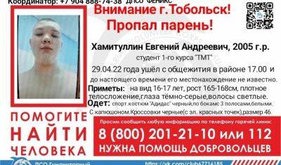 В Тобольске пропал 17-летний подросток - nashgorod.ru - Тюмень - Тобольск