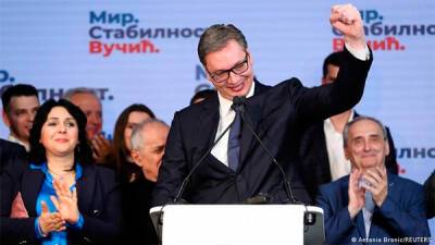 Александара Вучича - Президент Сербии Вучич лидирует на выборах в стране - bin.ua - Москва - Россия - Украина - Сербия