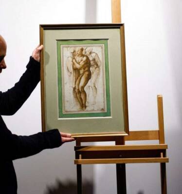 Леонардо Да-Винч - Сергей Семенов - Рисунок Микеланджело будет выставлен на аукционе Christie's за 30 миллионов евро - lenta.ua - Украина - Гонконг - Франция - Париж - Нью-Йорк