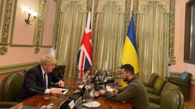 Владимир Зеленский - Борис Джонсон - Британский премьер и президент Зеленский провели переговоры в Киеве | Новости Одессы - odessa-life.od.ua - США - Украина - Киев - Англия - Лондон - Одесса - Краматорск - Премьер-Министр