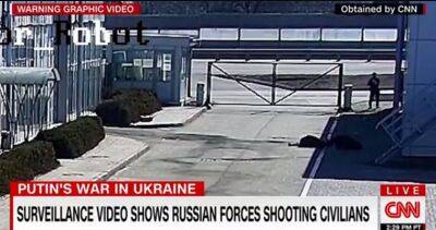 CNN опубликовала шокирующие кадры расстрела российскими солдатами мирных украинцев (видео) - sportarena.com - Россия - США - Украина - Киев