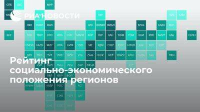 Рейтинг социально-экономического положения регионов - smartmoney.one - Москва - Россия - Санкт-Петербург - Санкт-Петербург - Москва