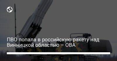 Сергей Борзов - ПВО попала в российскую ракету над Винницкой областью – ОВА - liga.net - Украина - Киев - Херсон - Винницкая обл.