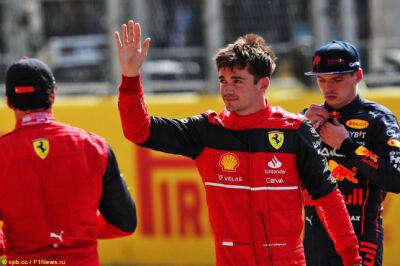 Максим Ферстаппен - Карлос Сайнс - Шарль Леклер - Лоран Мекис - В Ferrari готовы к борьбе с Red Bull Racing - f1news.ru