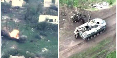 Артиллеристы ВСУ показали, как гоняют перепуганных оккупантов, уничтожая все их укрытия — видео - nv.ua - Россия - Украина