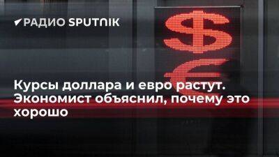 Денис Ракша - Курсы доллара и евро растут. Экономист объяснил, почему это хорошо - smartmoney.one - Россия
