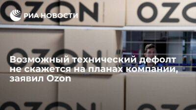 Пресс-служба Ozon: возможный технический дефолт не скажется на планах компании - smartmoney.one - Россия - Кипр
