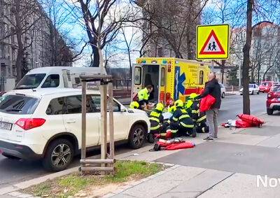 В Праге водитель сбил на пешеходном переходе мать с двумя детьми - vinegret.cz - Чехия - Прага