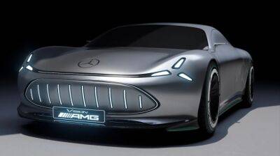 Mercedes-Benz показал прототип электрического спорткара Vision AMG - autostat.ru
