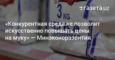 «Конкурентная среда не позволит искусственно повышать цены на муку» — Минэконоразвития - gazeta.uz - Узбекистан - Ташкент