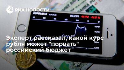 Михаил Зельцер - Эксперт Зельцер назвал низкий курс рубля опасным для российского бюджета - smartmoney.one - Россия