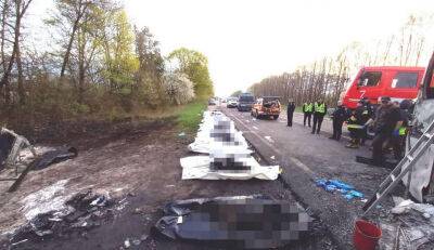 Масштабное ДТП в Ровенской области: число погибших возросло до 26 человек - vchaspik.ua - Украина - Львов - Польша - Ровенская обл.