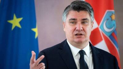 Зоран Миланович - Швеция - Хорватия заявила о готовности наложить вето на включение Финляндии и Швеции в НАТО - obzor.lt - Россия - Швеция - Финляндия - Хорватия - Стокгольм - Хельсинки