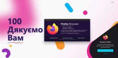 Карине Сергеевна Полянская - Mozilla выпустила юбилейную 100-ю версию браузера Firefox - itc.ua - Украина