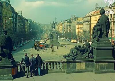 Видео: старая Прага на уникальных кадрах кинохроники - vinegret.cz - Англия - Чехия - Прага - Чсср