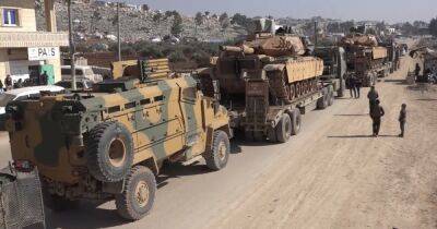 Реджеп Тайип Эрдоган - Турецкая армия обстреливает из артиллерии позиции курдов в Сирии (фото) - focus.ua - Сирия - Дамаск - Украина - Турция - Иран - Анкара - Ракка - Война