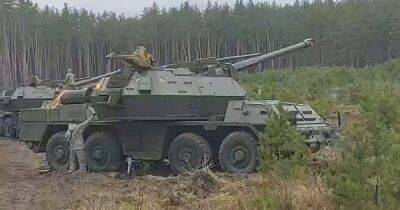 Украинские военные показали на полигоне чешские САУ vz.77 Dana (видео) - focus.ua - Россия - Украина - Чехия