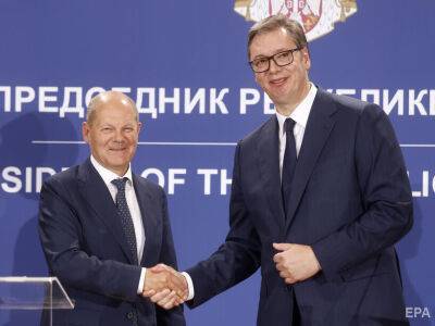 Виктор Янукович - Александр Вучич - Шольц потребовал от Сербии присоединиться к санкциям ЕС против России - gordonua.com - Россия - Украина - Германия - Сербия - Македония - Белград - Черногория - Косово - София - Албания - Босния и Герцеговина - Ес