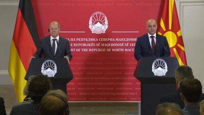 Шольц призвал начать переговоры о вступлении Северной Македонии в Европейский Союз - ru.euronews.com - Россия - Украина - Германия - Македония - Европа