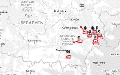 В Беларуси заметили поезд с гаубицами без опознавательных знаков - korrespondent.net - Россия - Украина - Белоруссия - Брянск - Гомель - район Новобелицкий, Гомель