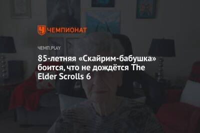 Тодд Говард - 85-летняя «Скайрим-бабушка» боится, что не дождётся The Elder Scrolls 6 - championat.com