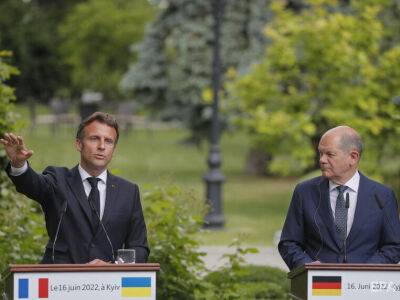 Клаус Йоханнис - Германия и Франция не будут требовать от Украины уступок – Макрон и Шольц о переговорах с РФ - gordonua.com - Россия - Украина - Германия - Франция