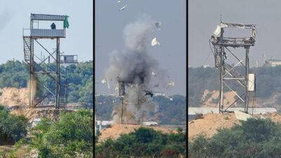 Наблюдательная вышка ХАМАСа устояла под ударом ЦАХАЛа: видео - vesty.co.il - Израиль