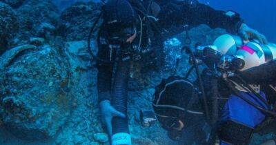 Мраморная голова и зубы. На затонувшем Антикитерском корабле нашли новые артефакты (фото) - focus.ua - Украина - Афины - Греция