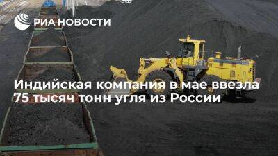 Индийская сталелитейная компания Tata Steel в мае ввезла 75 тысяч тонн угля из России - smartmoney.one - Россия - Индия