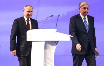 Владимир Путин - Касым-Жомарт Токаев - Путин - Путин обиделся на Казахстан и начал торговую войну - korrespondent.net - Россия - Украина - Санкт-Петербург - Казахстан