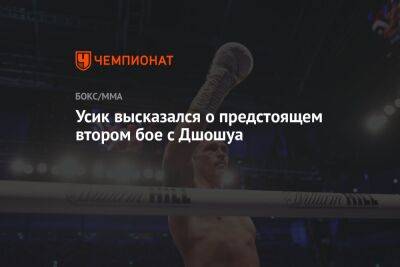 Александр Усик - Энтони Джошуа - Джошуа Усик - Усик высказался о предстоящем втором бое с Дшошуа - championat.com - Украина - Крым - Англия